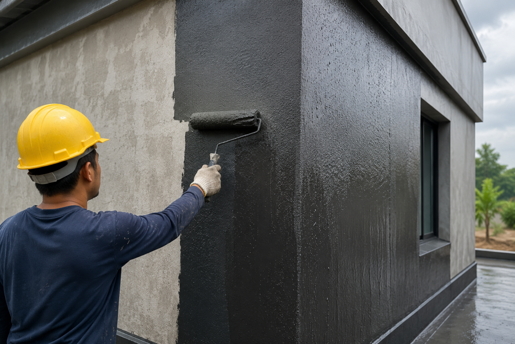 Exterior Wall Waterproofing